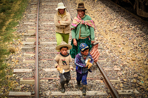 On the Rail Tracks in PERU